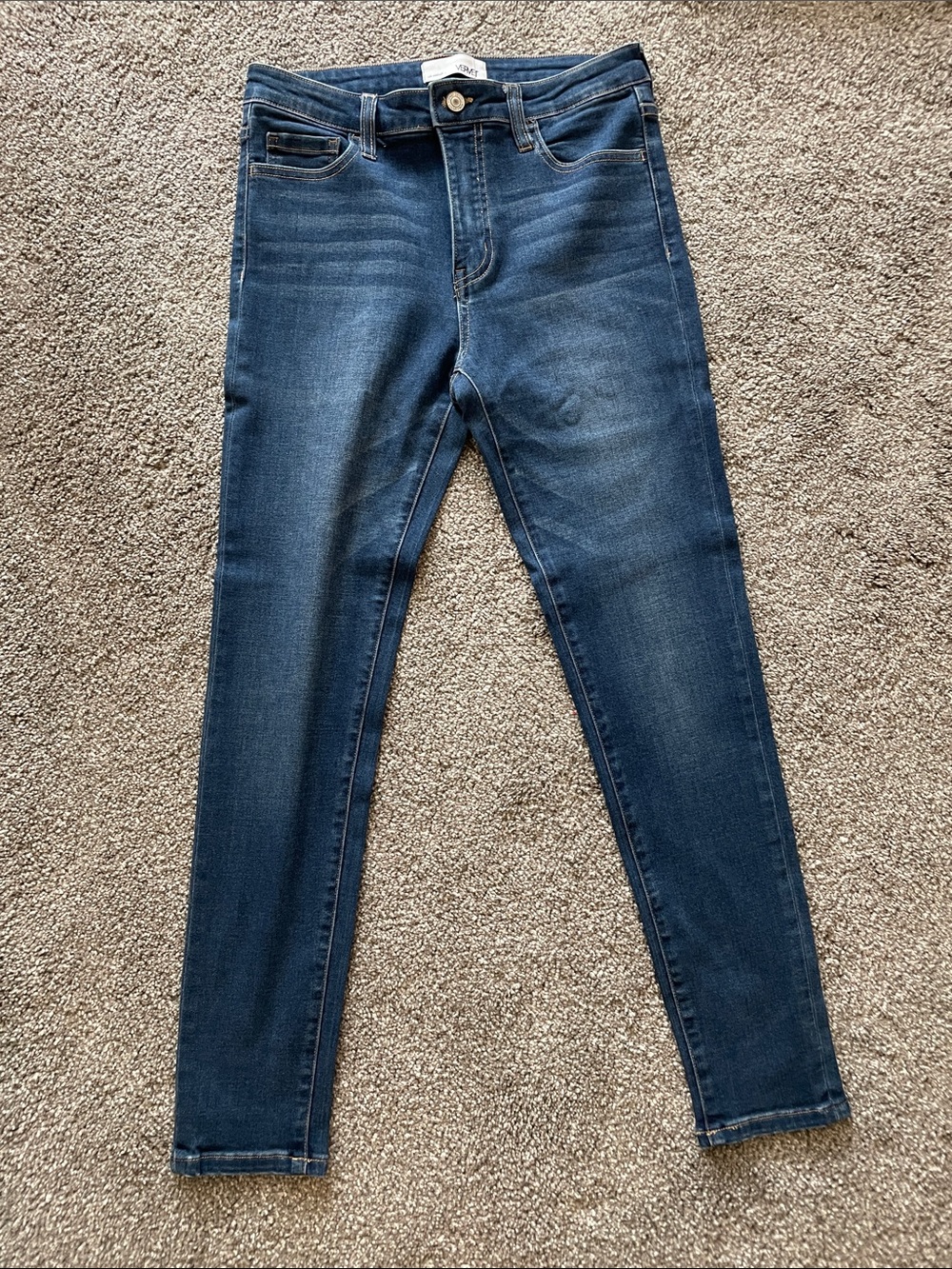 Vervet high rise skinny jeans